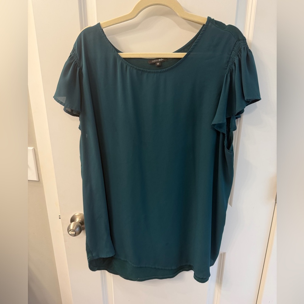 Flutter Sleeve Blouse